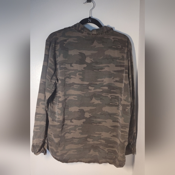 Sanctuary Camo Shirt Jacket Size XL #557 - Picture 2 of 3